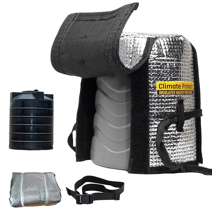 Climate Protect Water Insulated Thermal Tank Cover/Jacket for Hot and Cold Wheather