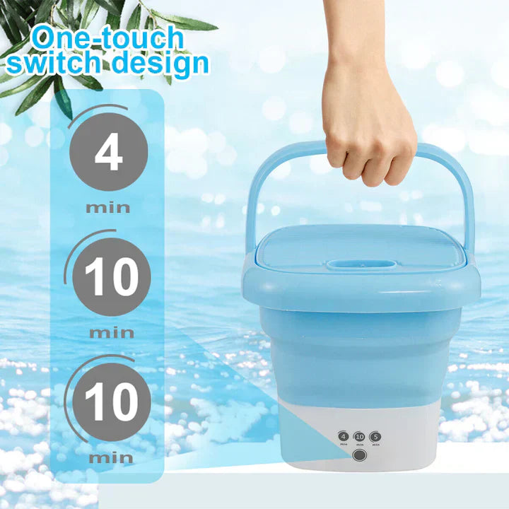 Portable Folding Washing Machine without Dryer